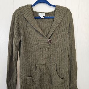 Olive Green Women's Sweater